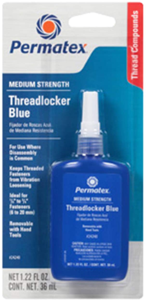 Permatex 24242 BLUE MEDIUM STRENGTH THREADLOCKER 36ML