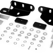 Replacement for Ford Explorer U502 3 inches Chrome Bull Bar+6 inches Chrome Housing Smoked Lens Fog Lights