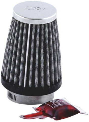 K&N Universal Clamp-On Air Filter: High Performance, Premium, Replacement Engine Filter: Flange Diameter: 1.875 In, Filter Height: 3.6875 In, Flange Length: 1 In, Shape: Round Tapered, RC-1290