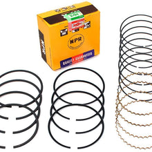 Evergreen RS5013B.STD Compatible With 91-99 Mitsubishi 3000GT VR4 Turbo 3.0L Engine Piston Ring Set (Standard Size)