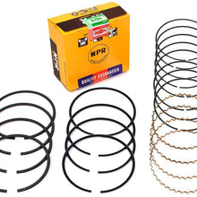 Evergreen RS2040.STD Compatible With 01-05 Toyota RAV4 Solara 2AZFE Dohc 2.4L Engine Piston Ring Set (Standard Size)