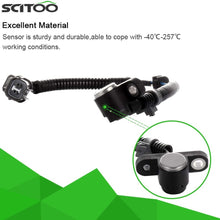 SCITOO 37500-P72-A01 Crankshaft Position Sensor Fits 1996 1997 1998 1999 2000 2001 Acura Integra, 1999 2000 Honda Civic, 1996 1997 Honda Civic del Sol, 1997 1998 1999 2000 2001 Honda CR-V