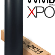 VViViD Matte Black Vinyl Wrap Roll XPO Air Release Technology (6ft x 5ft (Hood, Roof or Trunk Wrap Kit))