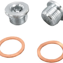 Vance & Hines O2 Sensor Port Plug Kit - 18mm x 1.5 16925