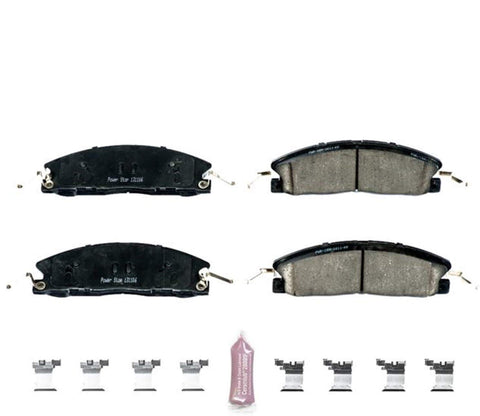 Power Stop Z23-1611, Z23 Evolution Sport Carbon-Fiber Ceramic Front Brake Pads