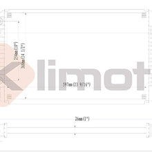 Klimoto Radiator | fits Saturn L100 L200 LS LS1 LW1 LW200 2001-2003 2.2L L4 | KLI2605