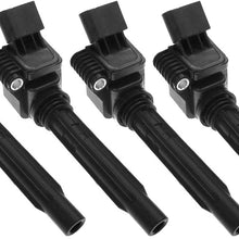 A-Premium Engine Ignition Coil Pack Compatible with Audi A3 A4 A5 A6 TT (Quattro) Q3 Q5 Q7 S3 VW Passat Tiguan Golf L4 1.8L 2.0L 4-PC Set