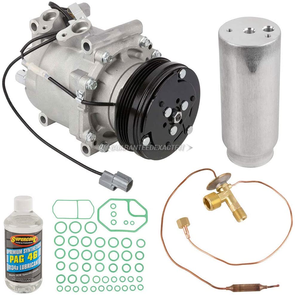 For Honda Civic & Civic del Sol AC Compressor w/A/C Repair Kit - BuyAutoParts 60-80263RK New