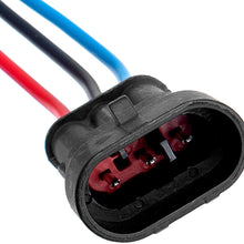 LanHong 3 Pin Way 16 AWG Car Waterproof Electrical Connector Plug with Wire AWG Marine Pack of 5