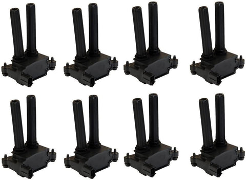 ENA Pack of 8 Ignition Coils Compatible with Dodge Chrysler Jeep Ram 5.7L 6.1L 6.4L Compatible with C1526 UF-504