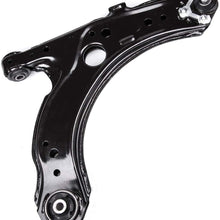TUCAREST K620718 Front Right Lower Control Arm and Ball Joint Assembly Compatible Volkswagen MK4 Beetle Golf Jetta City Passenger Side Suspension