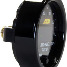 AEM 52mm Wideband UEGO Air Fuel Ratio Sensor Controller Gauge w/ White Face Kit