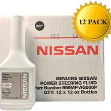 NISSAN Genuine OEM Power Steering Fluid 999MP-AG000P (Case of 12)