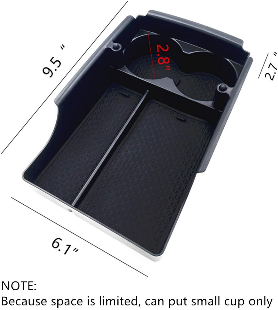 SPAUTO Tesla Model S/Model X Center Console Organizer, Armrest Storage