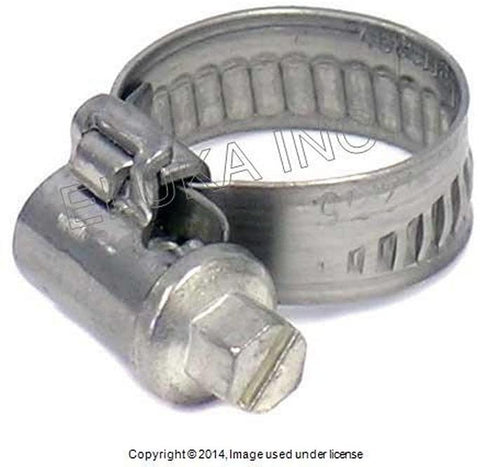4 x BMW Hose Clamp - 12-15 mm Range / 7.5 mm Width (Screw Type) 114 E12 E21 E23 1602 2002 528i 530i 320i 733i 735i 630CSi 633CSi 635CSi M6 524td 528e 533i 535i M5 2500 2800 2800Bav 3.0S 3.0SBav 3.0Si 318i 318is 325e 325i 325ix M3 840Ci 840i 850Ci 850CSi 735i 735iL 740i 740iL 750iL 525i 530i 535i 540