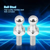 Aukson Ball Studs | 2 pcs Car Stainless Steel Ball Stud Bolt M6 for Gas Struts Ball Ended Bonnet