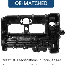 X AUTOHAUX 11127588412 Car Engine Valve Cover Replacement with Gasket for BMW 328I 428I 528I X3 X4