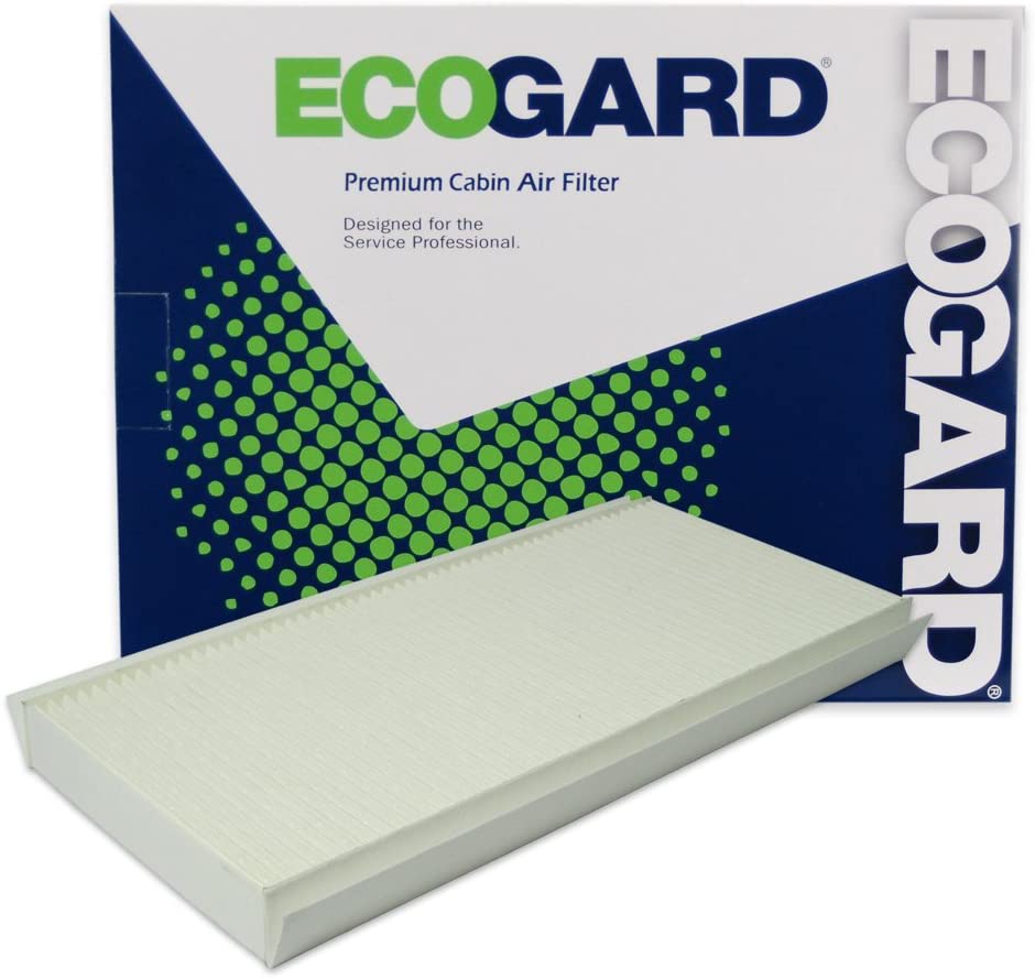ECOGARD XC25387 Premium Cabin Air Filter Fits Ford Focus 2000-2005, Transit Connect 2010-2013, Escort 1999-2003