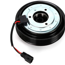 A/C AC Compressor Clutch Repair Kit for Nissan Rogue 2.5L 2008-2013 w/Plate Hub Pulley Bearing Coil
