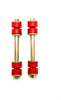 Andersen Restorations Red Polyurethane Sway Bar Links and Bushings Set Compatible with Pontiac GTO/LeMans/Tempest OEM Spec Replacements (4 Piece Kit)