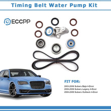 ECCPP Timing Belt Water Pump Kit Fit for 2000-2009 Subaru Legacy Outback Baja 2.5L H4 SOHC EJ251 EJ252 EJ253 Engine