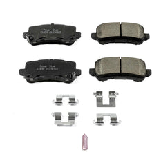 Power Stop 17-1698, Z17 Rear Ceramic Brake Pads with Hardware