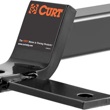 CURT 45820 Anti Sway Trailer Hitch Ball Mount, Fits 2-Inch Receiver, 7,500 lbs, 1-Inch and 5/8-Inch Holes, 2-In Drop
