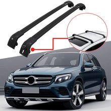 Titopena Roof Rack Cross Bars fit for Mercedes-Benz GLC X253 2016-2021 Aluminum Cross Bar Replacement for Rooftop Cargo Carrier Bag Luggage Kayak Canoe Bike Snowboard Skiboard