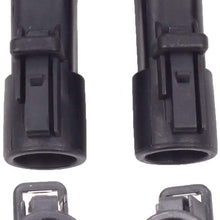 MOSTPLUS Male O2 Oxygen Sensor Front & Rear Downstream & Upstream Compatible with Ford Mazda Mercury(Set of 2)