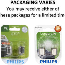 Philips 89LLB2 89 LongerLife Miniature Bulb, 2 Pack