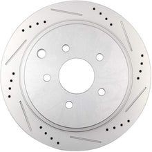 ROADFAR Drilled Slotted Front Rear Brake Rotors fit for 2004-2009 2011-2017 Nissan Quest