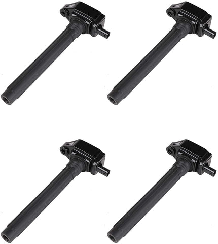 Ignition Coil UF751 4 Pack UF754 Ignition Coil Pack Compatible with Chrysler 200 Jeep Renegade Jeep Cherokee Renegade Fiat Dodge L4 2.4L 68242286AA, 68080580AB, B224, 0221504050