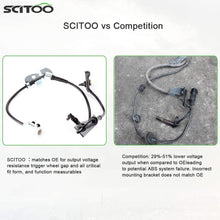 SCITOO 1 pc Front Right ABS Wheel Speed Sensor Fit for 2001 2002 2003 2004 2005 Town Country/Dodge Caravan/Grand Caravan,2001 2002 Grand Voyager ALS252