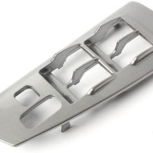 GZYF Window Switch Bezel for 2003-2008 Toyota Matrix & Pontiac Vibe, Front Left Driver Side Door Armrest Panel (Replaces Part # 74232-01030/88970397)