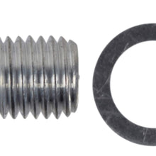 ICT Billet LS Cylinder Head Plug for Coolant Temperature Sensor Hole M12-1.5 LS1 LSX LS3 Fitting Hose Thread Fuel Oil Gas Coolant Connector Pipe End Braided Plumbing Port Fluid Aluminum 551158