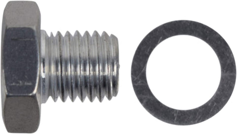 ICT Billet LS Cylinder Head Plug for Coolant Temperature Sensor Hole M12-1.5 LS1 LSX LS3 Fitting Hose Thread Fuel Oil Gas Coolant Connector Pipe End Braided Plumbing Port Fluid Aluminum 551158