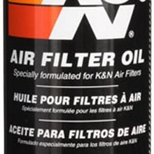 K&N Air Filter Large Size Service Kit Cleaner and Red Oil Plus 2 K&N Stickers Included
