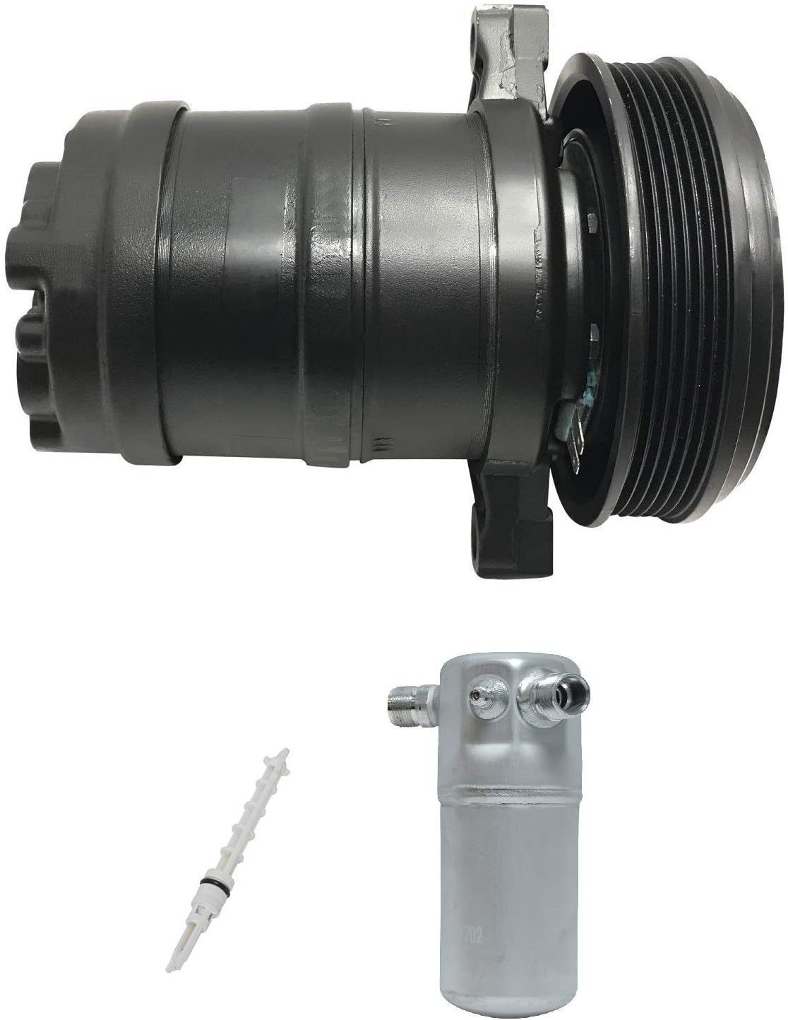 RYC Remanufactured AC Compressor Kit KT CD08