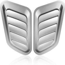Blair 2PCS ABS Car Universal Decorative Intake Scoops Turbo Bonnet Vent Hood Auto Accessory
