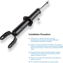 Shocks Struts,ECCPP Front Pair Shock Absorbers Strut Kits Compatible with 2005 2006 2007 2008 2009 Dodge Dakota,2006 2007 2008 2009 Mitsubishi Raider 340019 71100