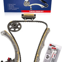 MOCA Engine Timing Chain Set Fit 02-05 Honda Civic Si & 02-06 Acura RSX 2.0L L4 DOHC Engine Code K20A3