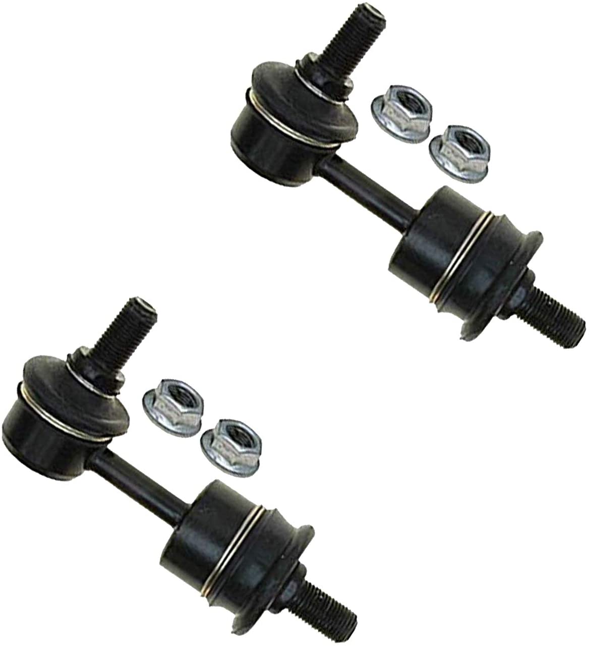 Detroit Axle - Pair (2) Rear Stabilizer Sway Bar End Links for 2012-2015 Hyundai Azera/Sonata/Tucson - [2011-2015 Kia Optima/Sportage] - FWD Models - See Fitment