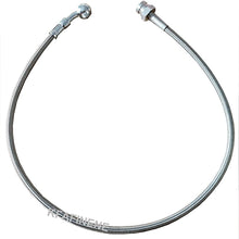 WHWEI Stainless Steel Braided PTFE Brake line with 28 Degree Banjo Fittings and Hexagonal Joint (Color : 70cm)