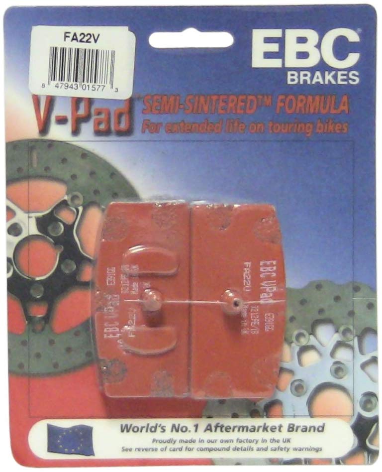 EBC Brakes FA22V Semi Sintered Disc Brake Pad