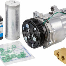 AC Compressor & A/C Kit For Volkswagen VW Golf & Jetta Mk4 - Includes Drier Filter, Expansion Valve, PAG Oil & O-Rings - BuyAutoParts 60-80109RK New
