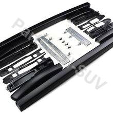 YiXi-Partswell 2Pcs Roof Rail Roof Rack Side Rail Aluminum Fit for Mitsubishi ASX Outlander Sport 2010-2020- Black