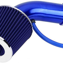 Dibiao Universal 76mm 3 Inch Cold Air Intake Filter Aluminum Induction Hose Pipe Kit