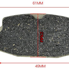 Front Brake Pad for Yamaha Zuma 50 02-11 Jog 50cc YW50 09-10 BWS Lance Powersports GTR NST Roketa Peace Aruba Zongshen Metro 50 Scooter Moped