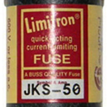 Fast Acting, Cylindrical, Fuse, JKS Series, 600VAC, Nonindicating JKS-50