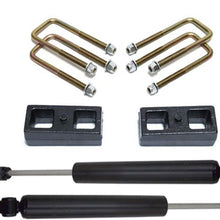 Maxtrac Suspension 905320 Body Lift Kit and Component (2In Blocks, U-Bolts, Maxtrac Shocks 2650Ll)